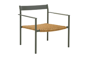 DK loungefåtölj Nordic Green/Natur