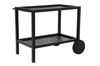 Belfort serveringsvagn Svart