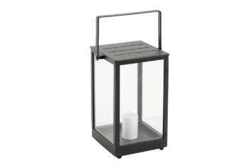 Belfort ljuslykta Svart