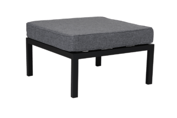 Weldon fotpall Svart/grå