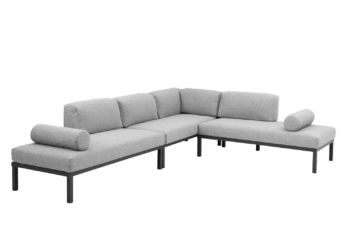 Gonesse soffgrupp Antracit/grå