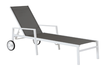 Leone vilsäng Vit/grå