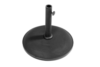 Brage parasollfot, 15 kg Svart