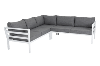 Weldon soffgrupp Vit/grå