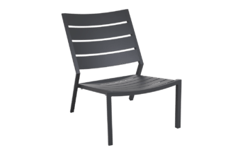 Delia loungefåtölj Antracit