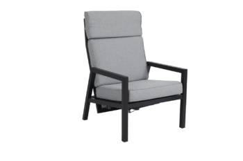 Belfort positionsfåtölj Svart/Pearl Grey