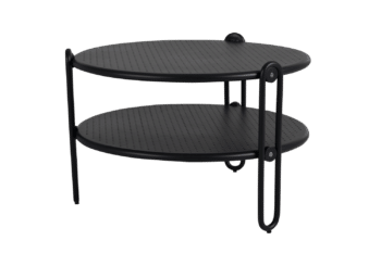 Blixt soffbord Svart