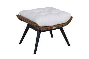 Covelo fotpall Natur/vit