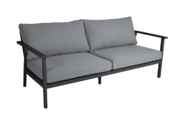 Samvaro Low 2,5-sits soffa Antracit/Pearl grey