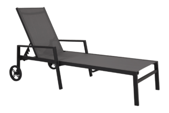 Leone vilsäng Svart/grå