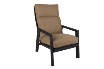 Slide positionsfåtölj Svart/Cinnamon Gold