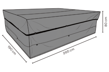 Möbelskydd matgrupp Svart - Andas