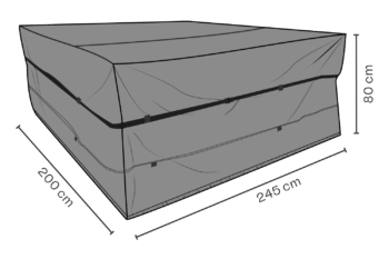 Möbelskydd matgrupp Svart - Andas