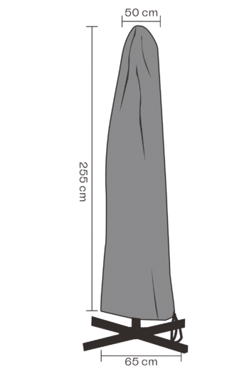 Möbelskydd parasoll Svart - Vattentät