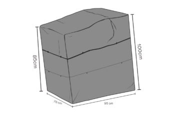 Möbelskydd recliner Svart - Vattentät