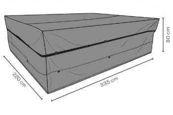 Möbelskydd matgrupp Svart - Andas