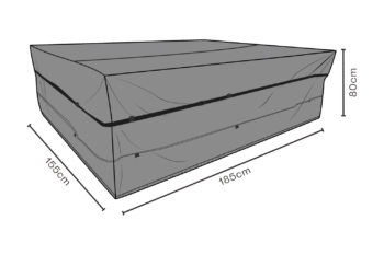 Möbelskydd matgrupp Svart - Vattentät