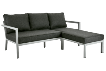 Delia divansoffa Light Grey/Nearly Black