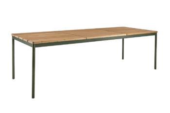 Nox matbord Nordic Green/Bambu