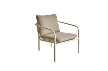 Bendt fåtölj Pearl White/Teddy Beige