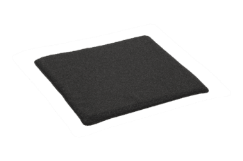 Frisk sittdyna Teddy Black