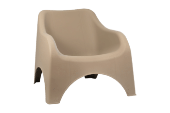 Kumo loungefåtölj Taupe