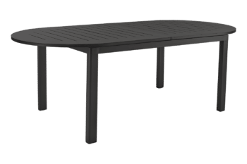 Lomma Elipse matbord Svart