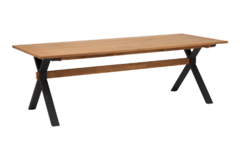 Mark matbord Svart/teak