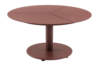 Peace soffbord Zin Red